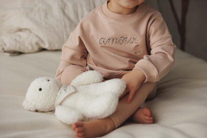 Cropped Baby Sweatshirt - Pink