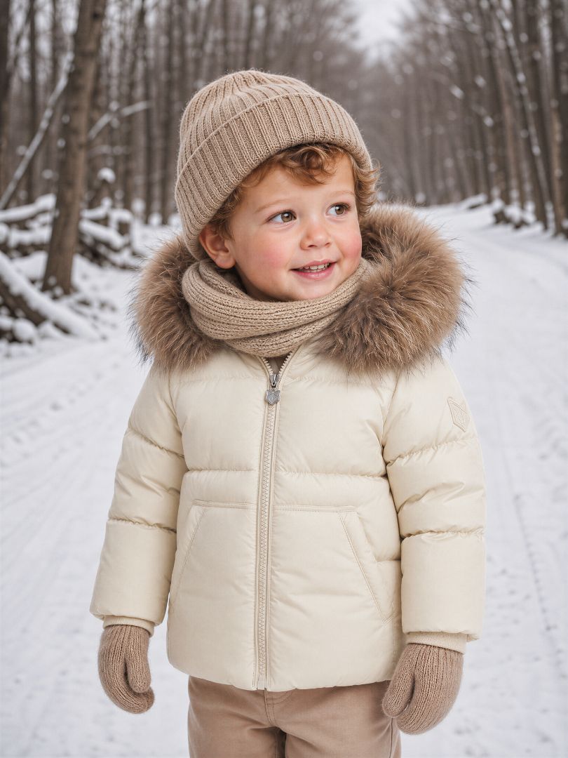 Puffer Jacket - Ivory