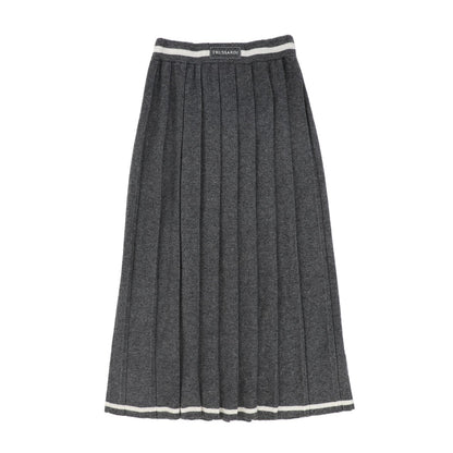 Long Skirt (26071) - Light Grey