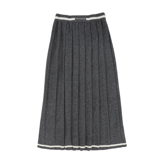 Long Skirt (26071) - Light Grey