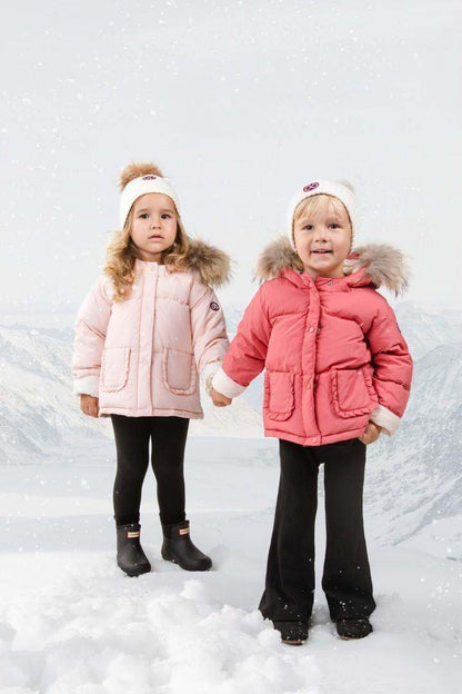 Baby Trim Jacket Ruffle — Rose