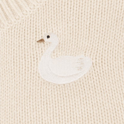 Dakote Cardigan Swan - Soft Powder