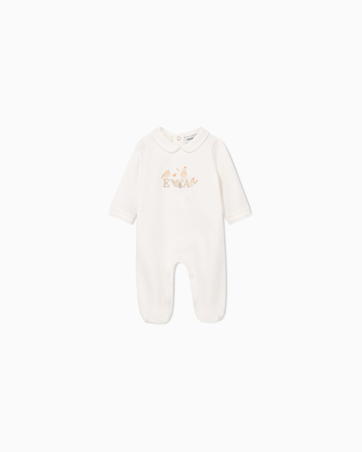 Newborn Bird Footie EY000225 - White
