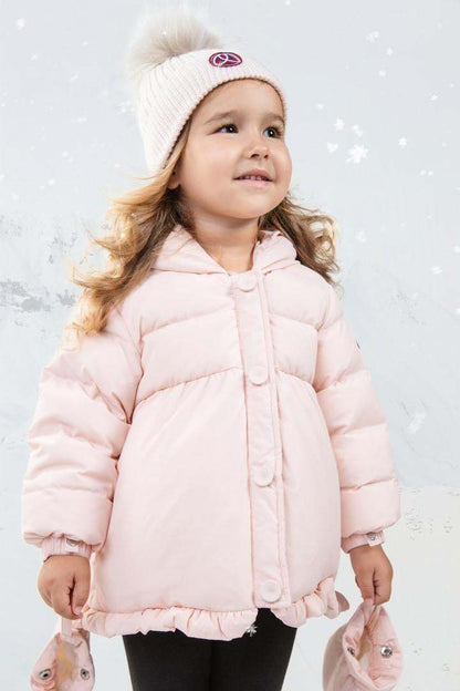 Baby Puffy Jacket — Baby Pink