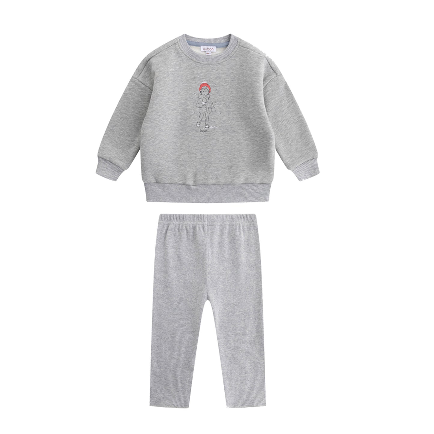 Snow Sweat Set - Grey