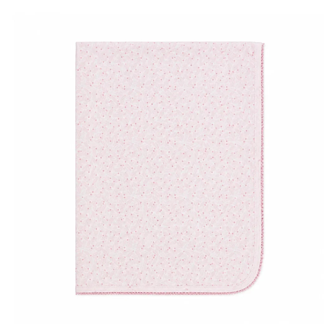 Idra Blanket - Pink Leaves