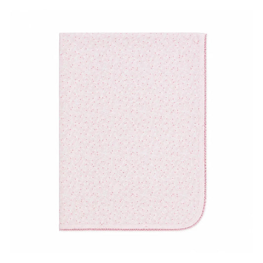 Idra Blanket - Pink Leaves