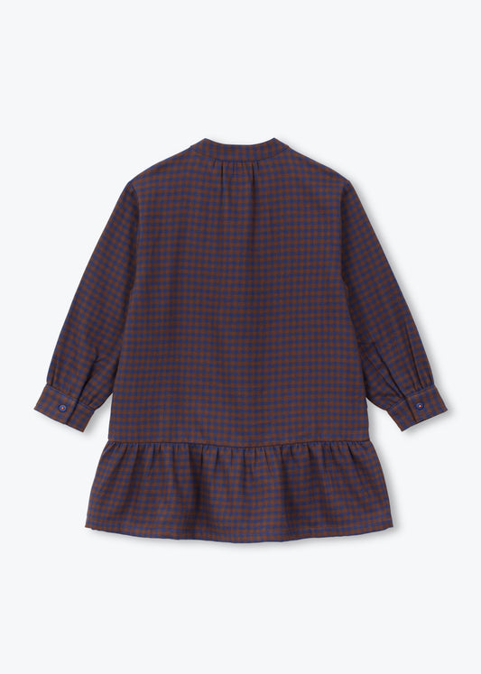 Robe Vichy - Marron