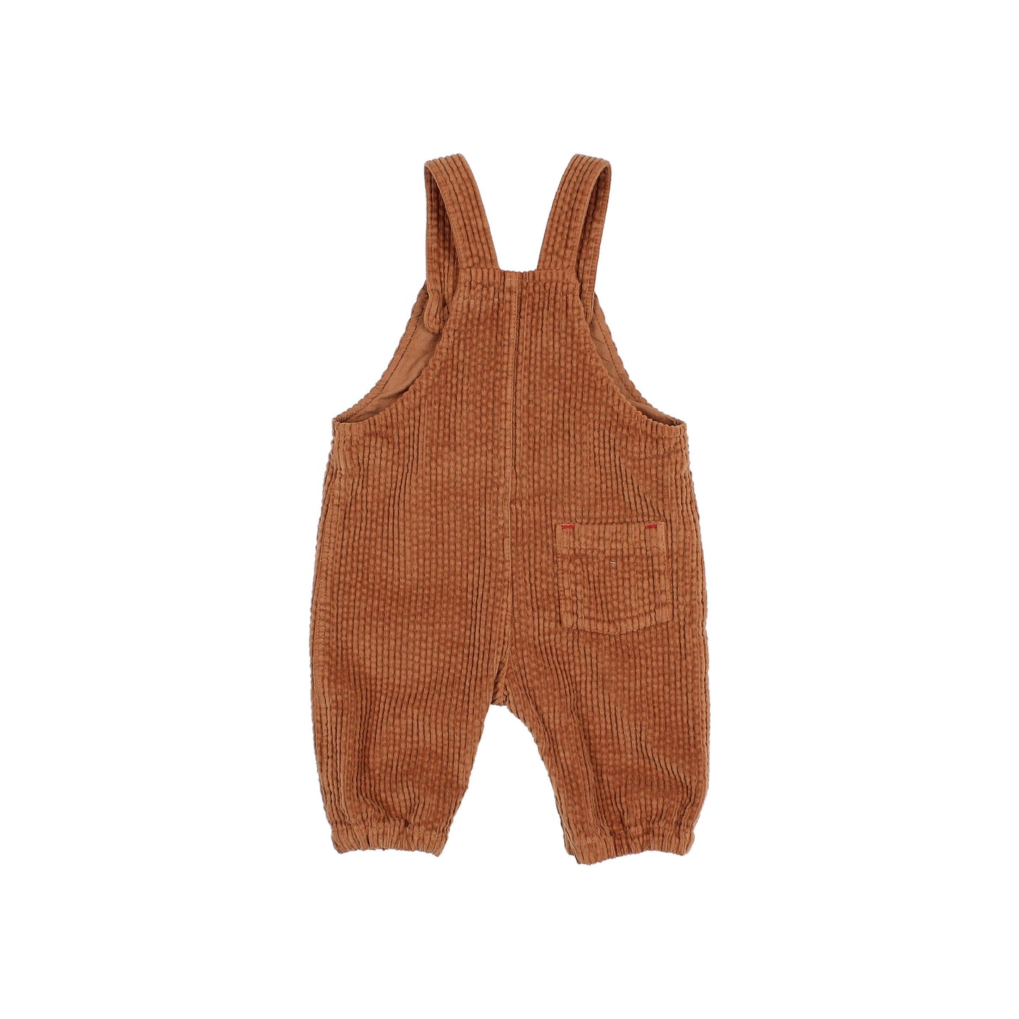 Baby Corduroy Dungaree - Cookie
