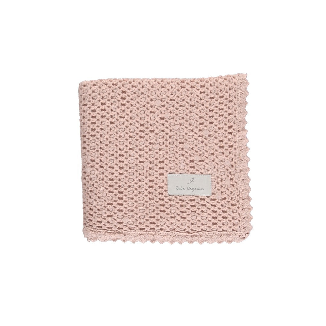 Bebe Waffle Blanket - Dusty Rose Waffle