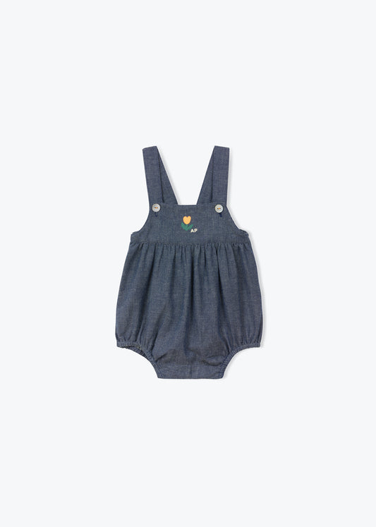 Bebe Denim Romper - Denim