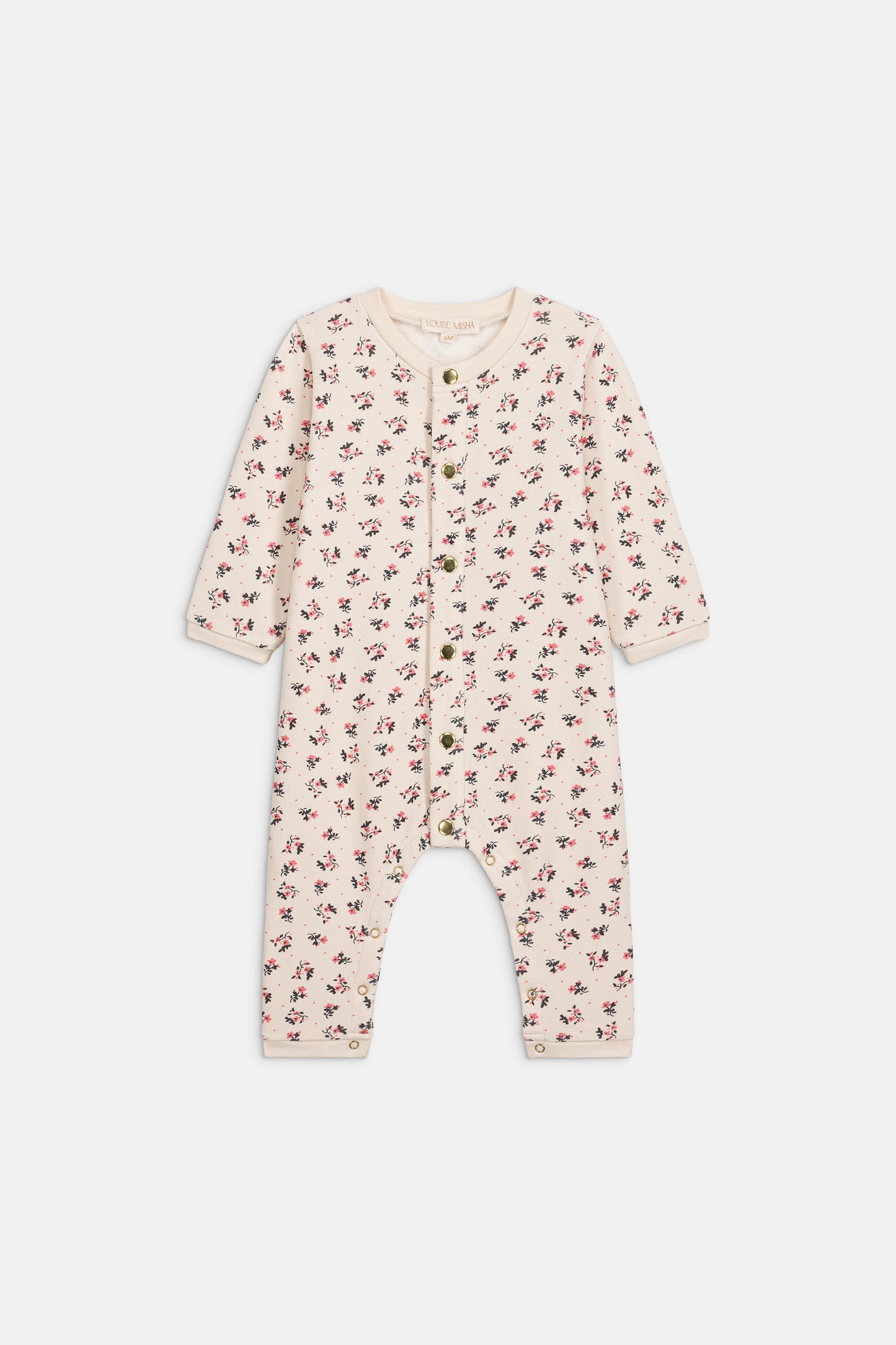 Helene Jumpsuit - Cream Pink Sorrel