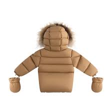 Fur Jacket — Cappuccino/Corduroy/Beige