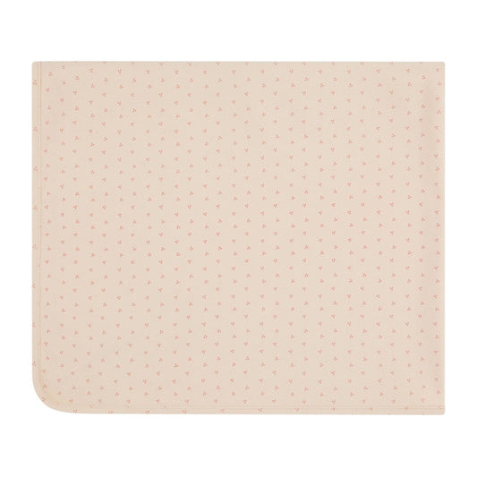 Wrap With Dot Print Blanket - Pink-Red Dot