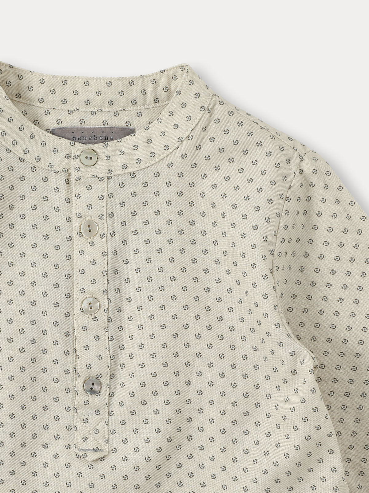 Yuki Dot Shirt - Blue