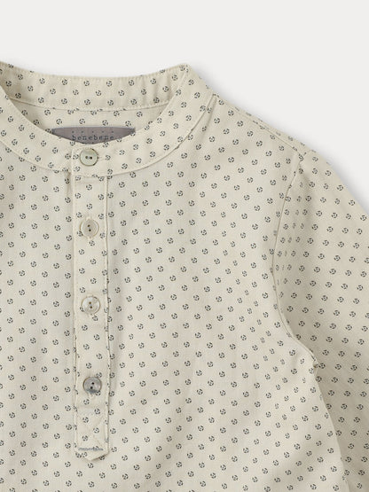 Yuki Dot Shirt - Blue