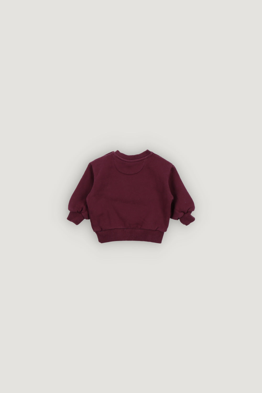 Logo Baby Sweatshirt/Jogging Set - Maroon