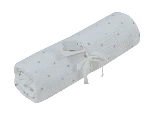 Starry Dreams Swaddle - Blue