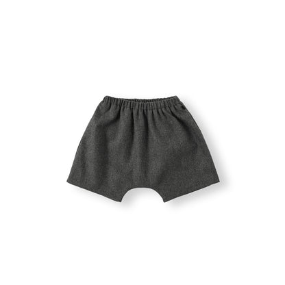 Wool Pleats - Charcoal
