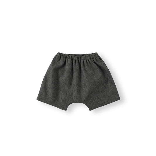 Wool Pleats - Charcoal