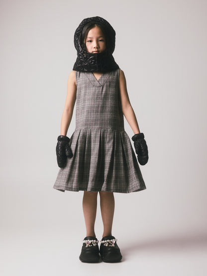 Harpa Pleated Dress Plaid