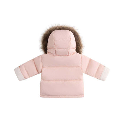 Baby Trim Jacket Ruffle — Baby Pink