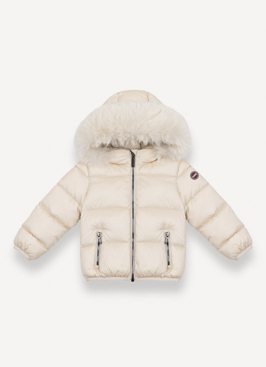 Hooded Jacket W/ Detatchable Hood - Nude