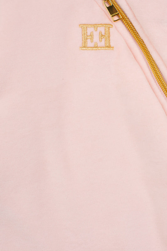 Newborn Hooded Footie (74515) - Lotus