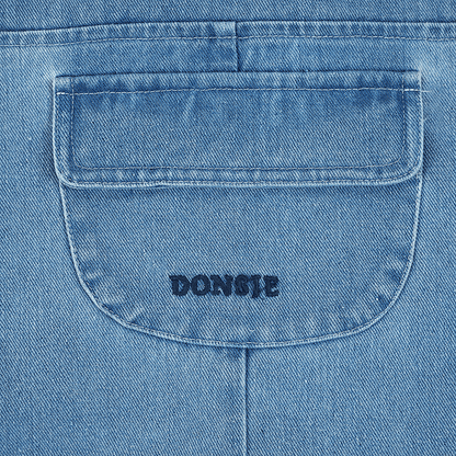 Casper Overalls - Ice Blue