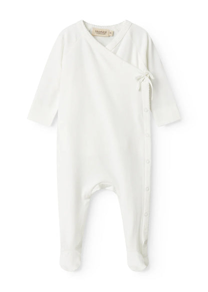 Rubello Footie/Hat Set - Gentle White