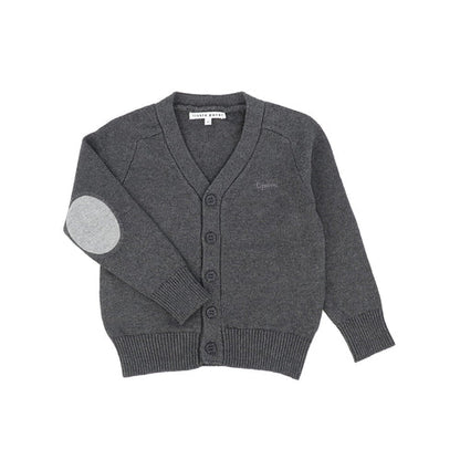 L. Parni Elegant Cardigan - Grey