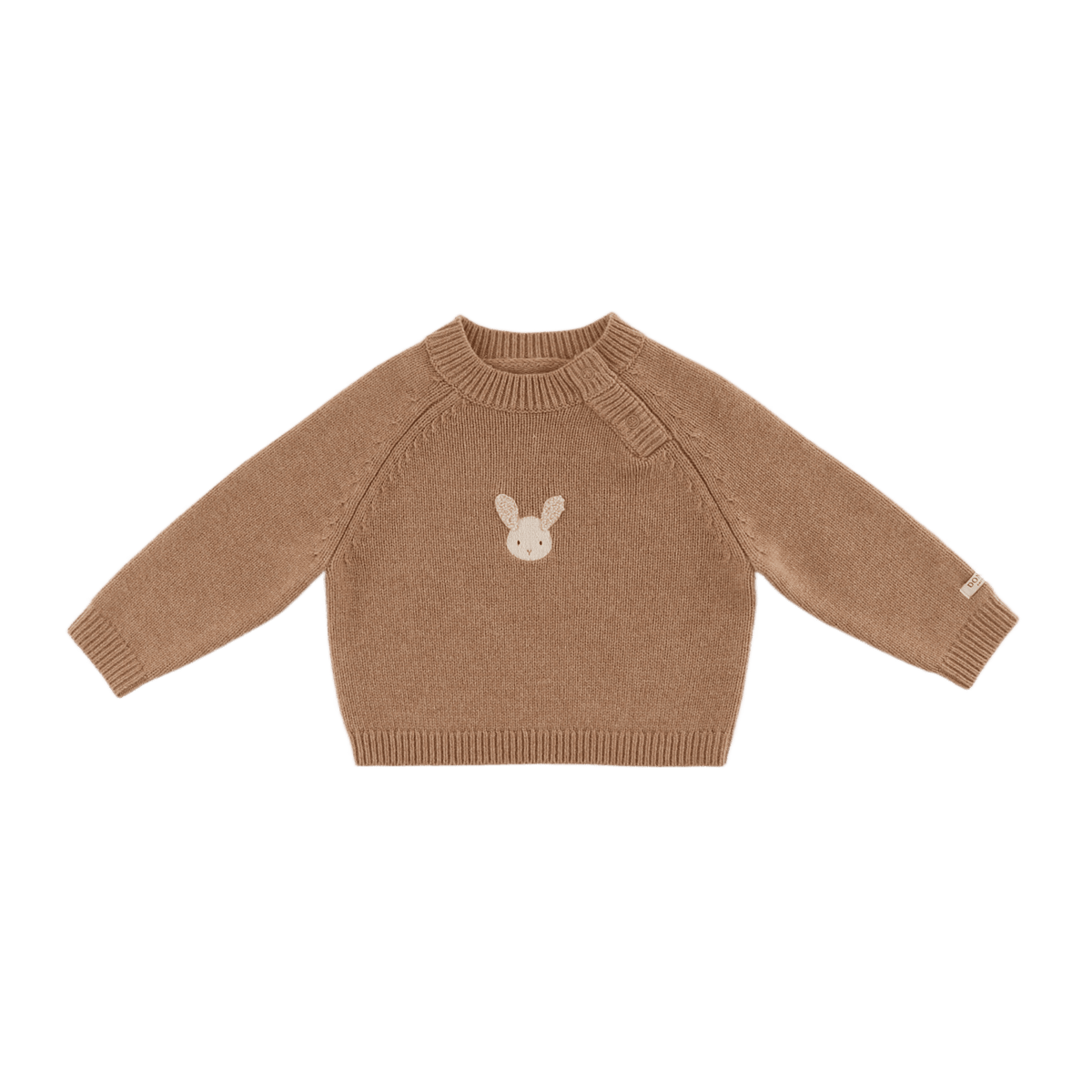 Sibbe Merino Wool Sweater Fluffy Bunny - Hazelnut