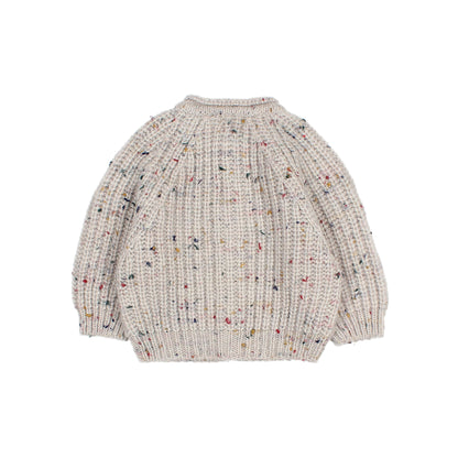 Baby Botonato Cardigan - Pearl Grey