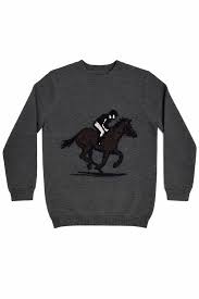 Elliot Equestrian Sweater - Grey