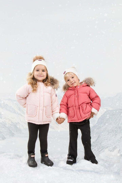 Baby Trim Jacket Ruffle — Rose