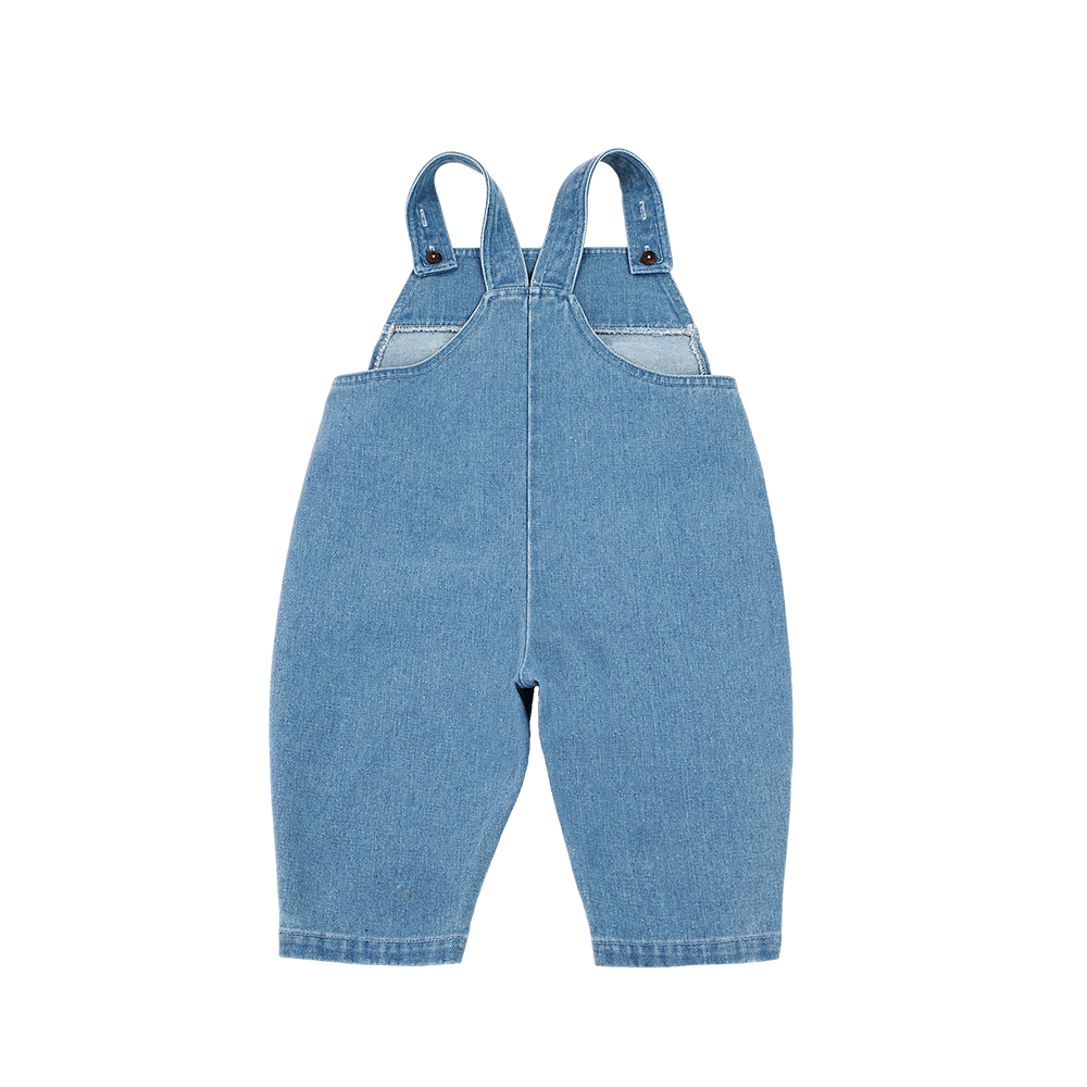 Casper Overalls - Ice Blue