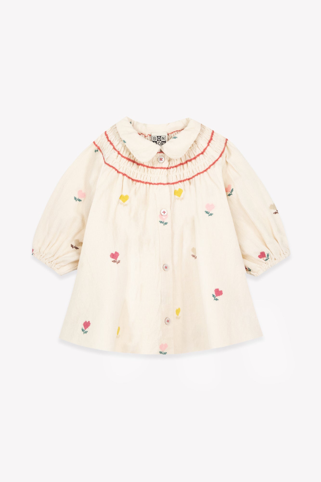 Poupee Baby Dress - Coeur Flower