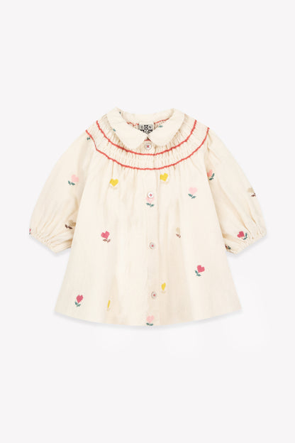 Poupee Baby Dress - Coeur Flower