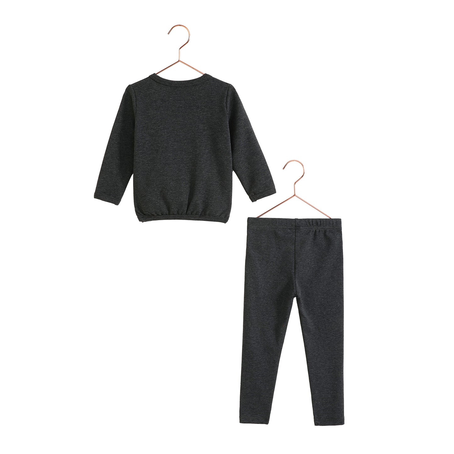 Rowan Baby Boy Sweater Set - Gray