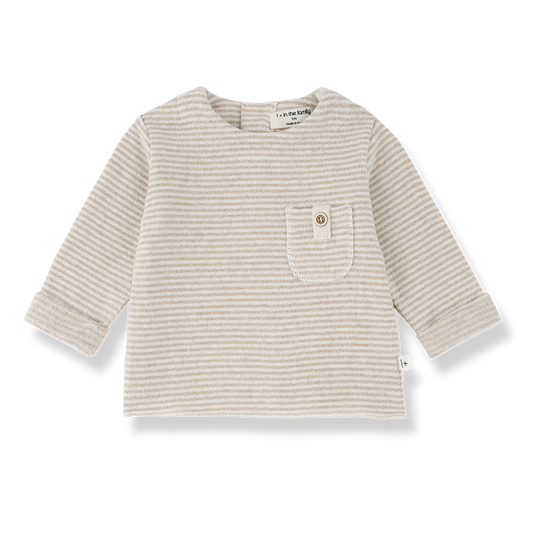 Belfort Tshirt And Pants Set - Beige