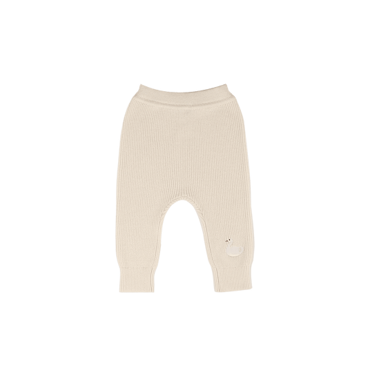 Lieke Trousers Swan - Soft Powder