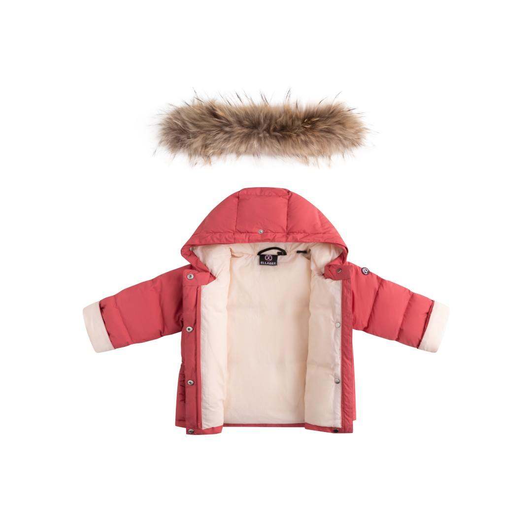 Baby Trim Jacket Ruffle — Rose