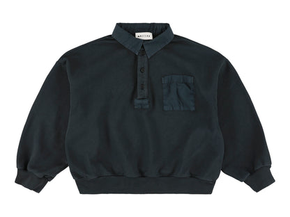 Zurich Sweat Polo - Pine
