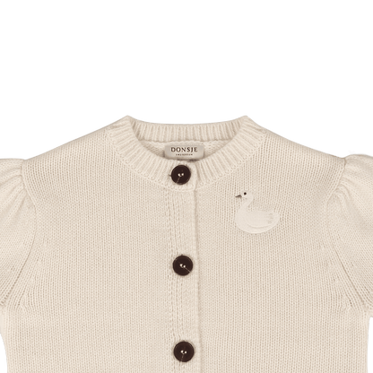 Dakote Cardigan Swan - Soft Powder