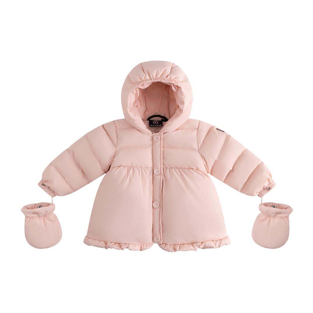 Baby Puffy Jacket — Baby Pink