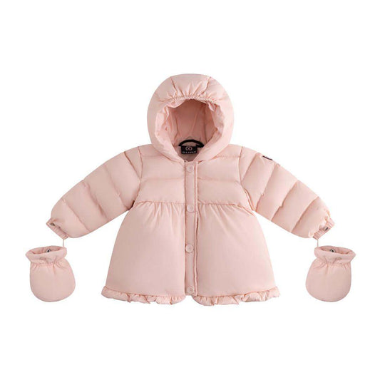 Baby Puffy Jacket — Baby Pink