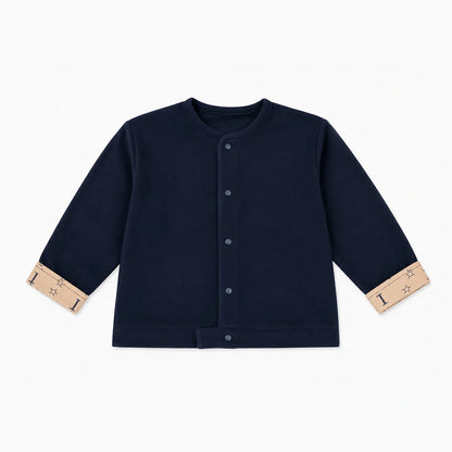 Boys Wool Jacket - Navy