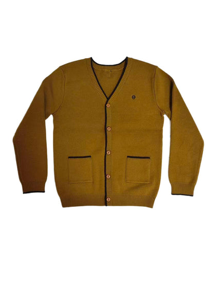 Leo Cardigan - Mustard