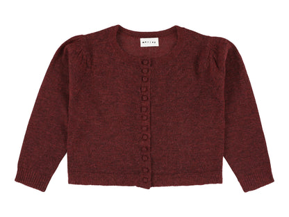 Zerah Cardigan - Bordeaux