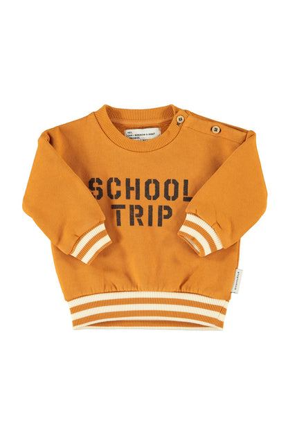Sweatshirt (FLP2603A) - Camel W/ Piupiuchick Print